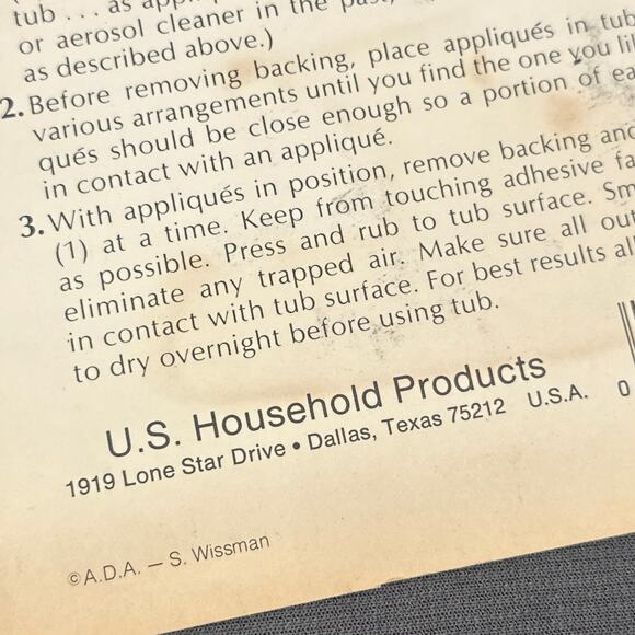 VTG 14 Rave Bathtub Appliqués Sheet Vinyl Retro Y2K Tub Safety Decals Frog Duck - Picture 12 of 16